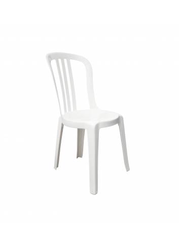 chaise Miami Bistrot blanche