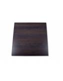 plateau carré Mlit couleur Dark Teak