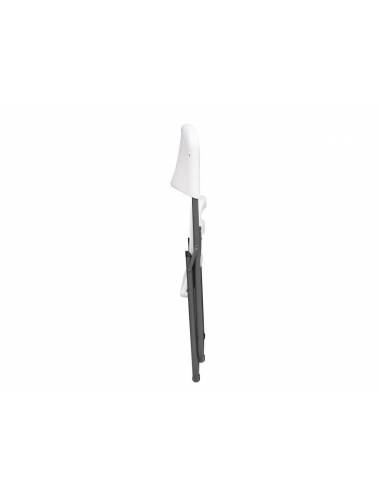Chaise pliante Cluny - Noire / structure noire