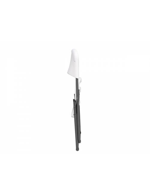 Chaise pliante Cluny - Noire / structure noire