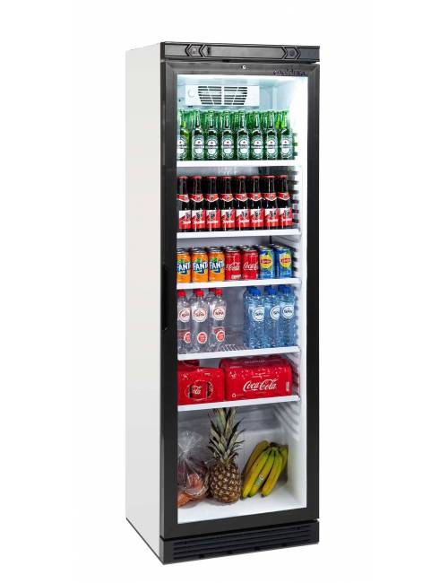 Glass door fridge - 380 liters