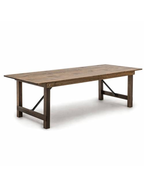 Table pliante Trabois - 255 x 102 cm