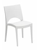 Chaise empilable Sol - blanche