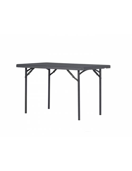 Table rectangulaire pliante New Classic XL 120 - 122 x 76cm