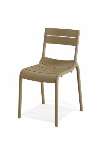 vente - chaise empilable - Calor - couleur Sable