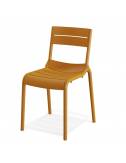 vente - chaise empilable - Calor - couleur Jaune