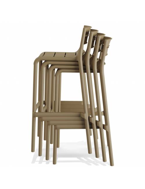 Stackable bar stool - Calor