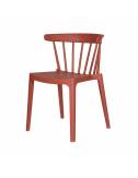 vente chaise empilable - Windson - Terracotta