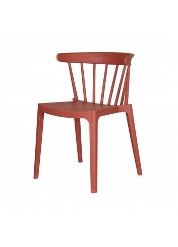 vente chaise empilable - Windson - Terracotta