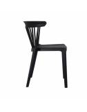 Windson noire - chaise empilable