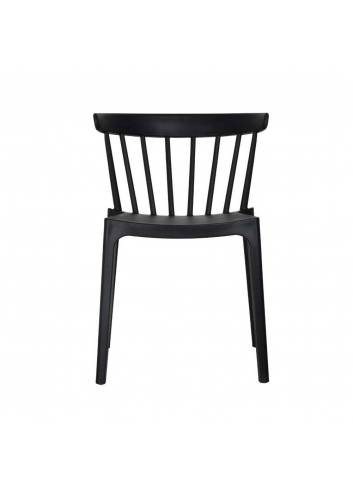 Windson noire - chaise empilable
