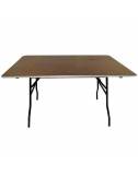 Tacoma square folding table 153 x 153cm unfolded