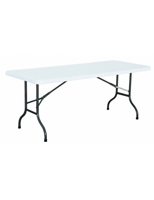 Table blanche pliante 180*76 emport uniquement à Tervuren
