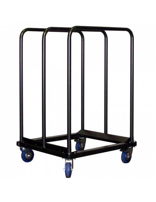 Transport trolley folding tables Tacoma (half) round and square 1