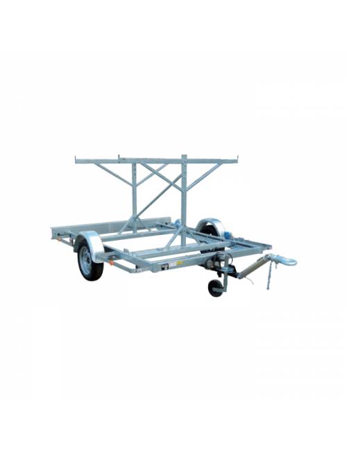 "Barrier door" trailer pack + 40 Olympic barriers