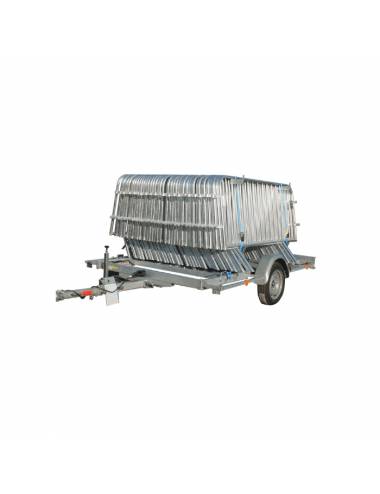 "Barrier deur" trailerpakket + 40 Olympique hindernissen