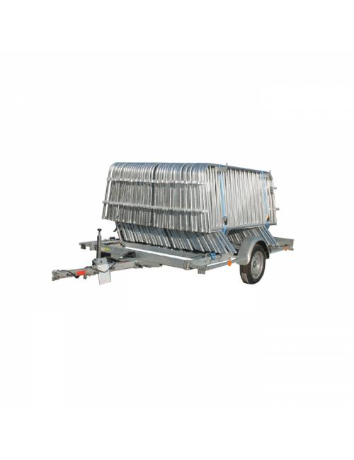 "Barrier deur" trailerpakket + 40 Olympique hindernissen