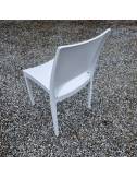 chaise Sol blanche - idéale pour des mariages