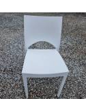 chaise Sol blanche - idéale pour des mariages