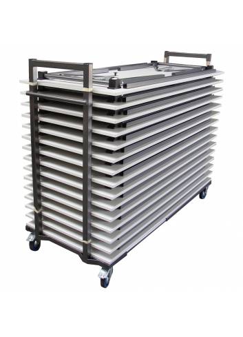 Transport trolley folding tables Tampa full