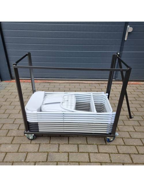 Small transport trolley for Cluny folding chairs