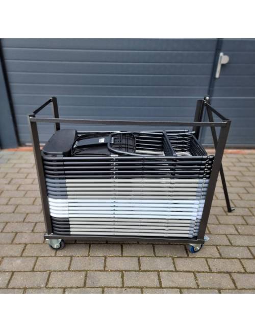 Small transport trolley for Cluny folding chairs