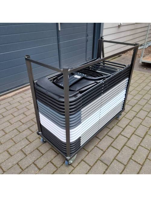 Small transport trolley for Cluny folding chairs