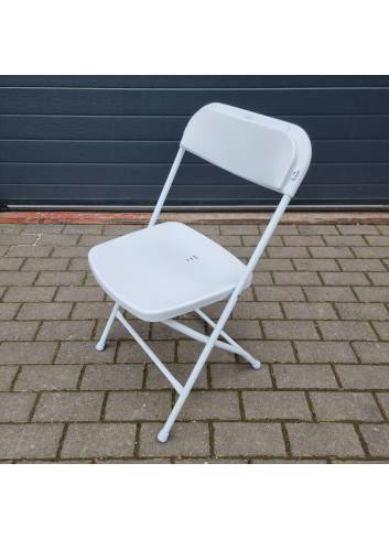 chaise pliante Cluny - blanche