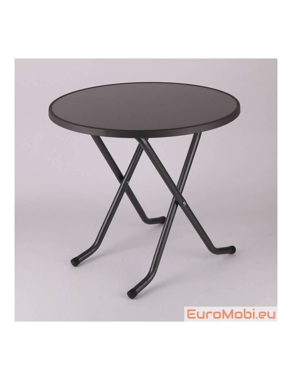 Toledo patio table Anthracite Ø80cm Toledo patio table Anthracite Ø80cm