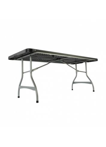 Table rectangulaire pliante Lifetime Nesting - 183 x 76cm - noire