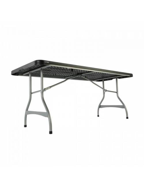 Lifetime Nesting folding rectangular table - 183 x 76cm - black