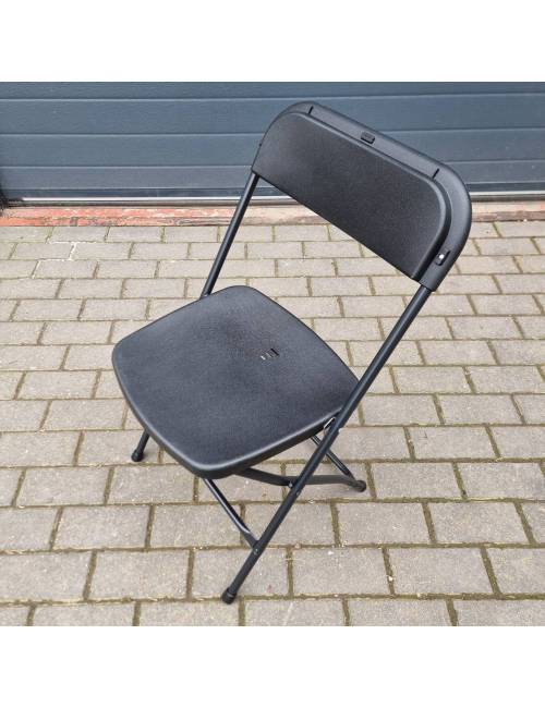 Folding chair Cluny - black / black