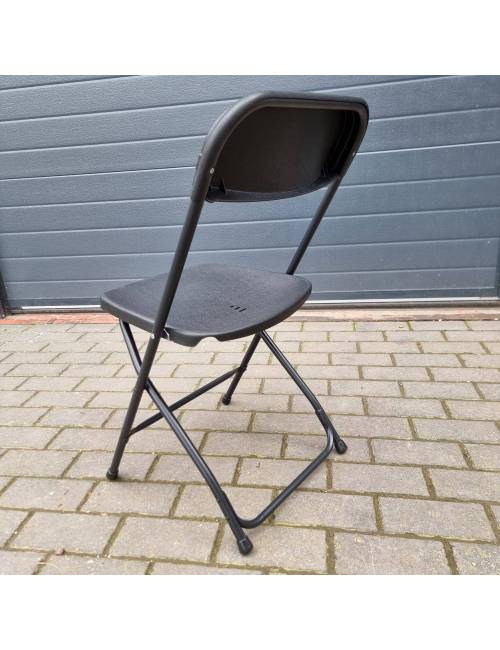 Folding chair Cluny - black / black