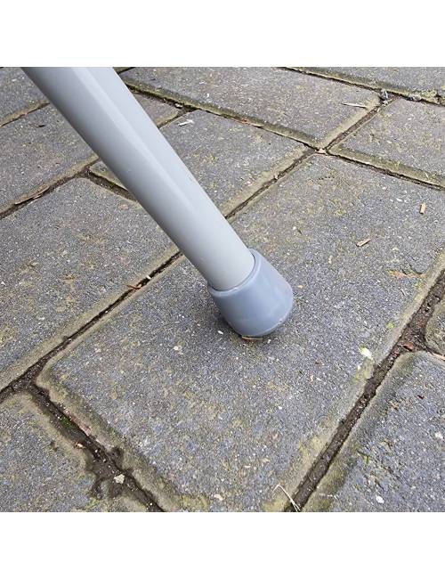 Plugs - light gray - Cluny folding chair leg - 19 mm