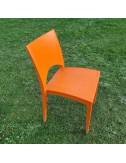 chaise Sol orange