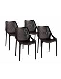 lot de chaises Crown