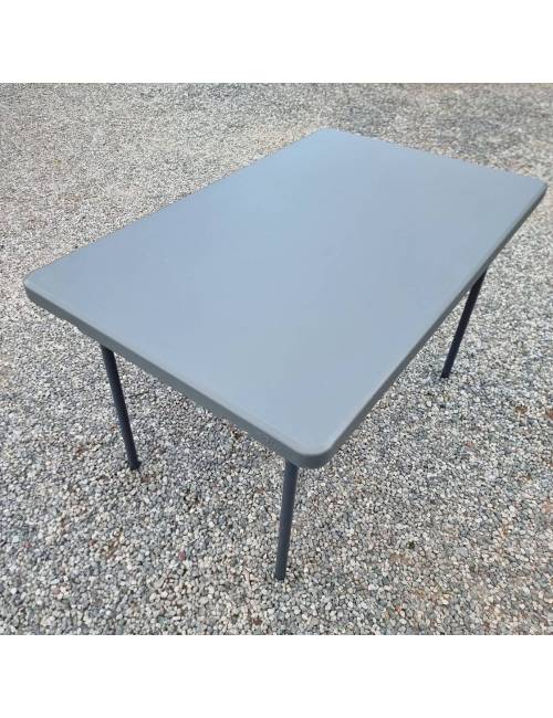 New Classic XL 120 folding rectangular table - 122 x 76cm