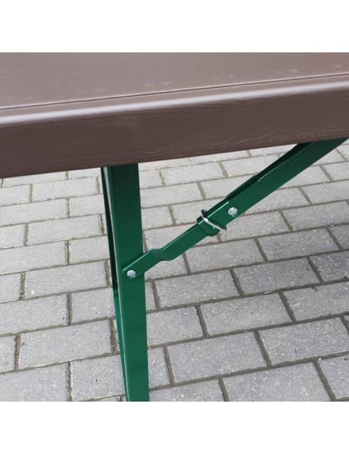 HDPE brasserie table - 220 x 70 cm