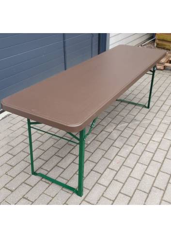 HDPE brasserietafel - 220 x 70 cm