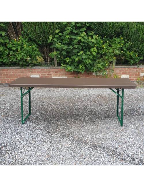 HDPE brasserie table - 220 x 70 cm