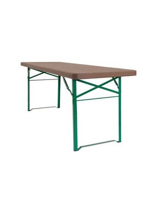 HDPE brasserie table - 220 x 70 cm