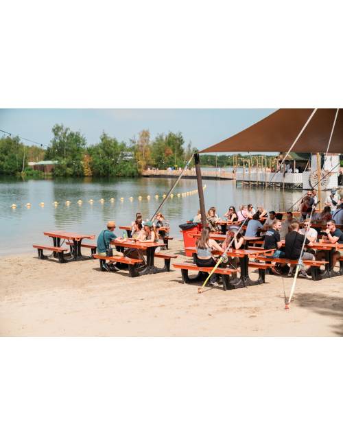 Foldable table and benches - FoldTable