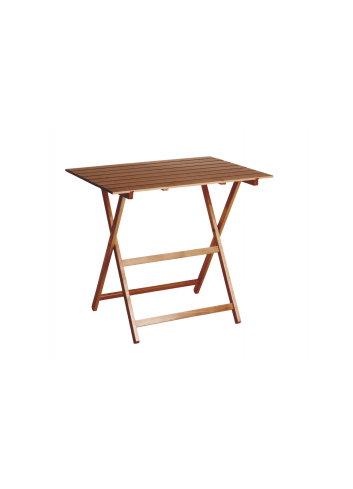 table pliante Pratico - couleur noyer