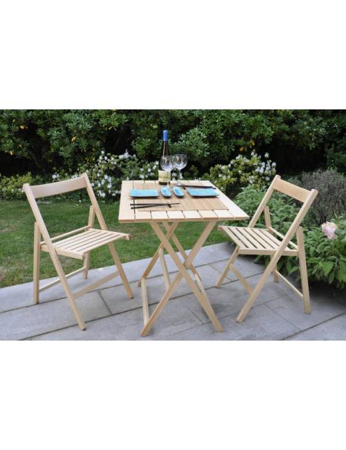 Folding terrace table - Pratico