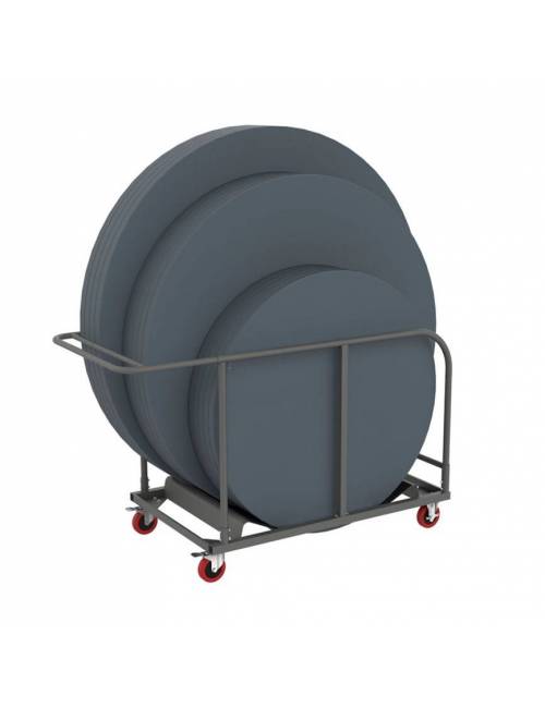 Transport trolley for New Classic round folding tables - ZOWN