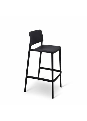 Tabouret de bar Nevada - noir