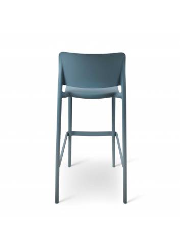 tabouret de bar Nevada - bleu