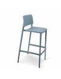 tabouret de bar Nevada - bleu