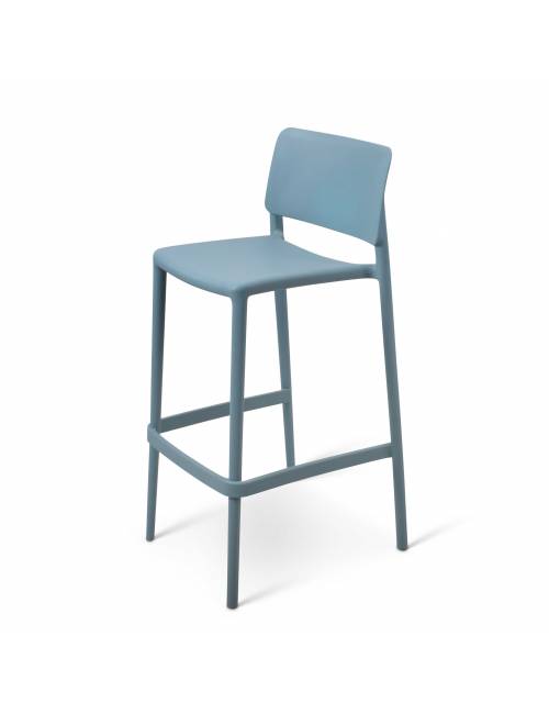 tabouret de bar Nevada - bleu