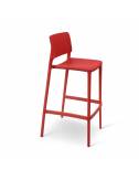 tabouret de bar - Nevada - couleur rouge